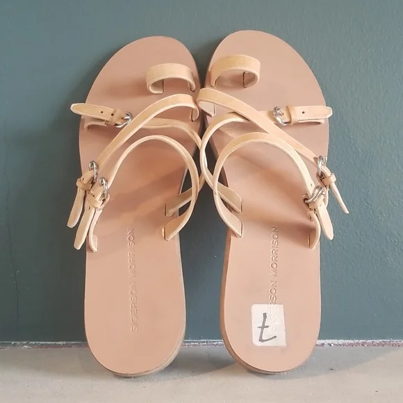 Stylish Sand Colored Sandals!!💛🌟🌞 - Picture 5 of 10